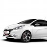 Peugeot 208 GTi Blanc Banquise 3/4 Avant - Photo officielle - 1-004