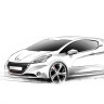 Croquis Peugeot 208 GTi - Photo officielle - 1-038