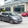 Peugeot 208 GTi Gris Shark et Rouge Rubi, version UK (RHD) - 2-023