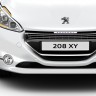 Face avant Peugeot 208 XY Blanc Banquise 05