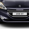 Face avant Peugeot 208 XY Dark Blue (Bleu Encre) 05