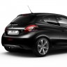 3/4 arrière Peugeot 208 XY Noir Perla Nera 03