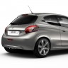 3/4 arrière Peugeot 208 XY Spirit Grey 03