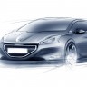 Design Sketch Peugeot 208 002