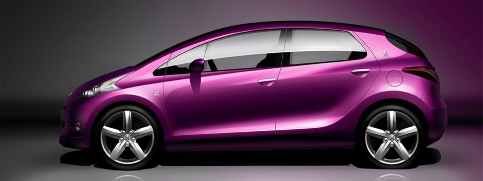 Design Sketch Peugeot 208 005