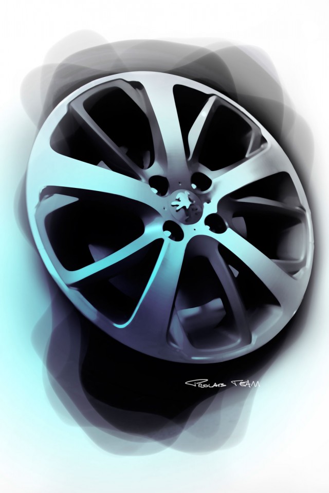 Jante Design Sketch Peugeot 208 029