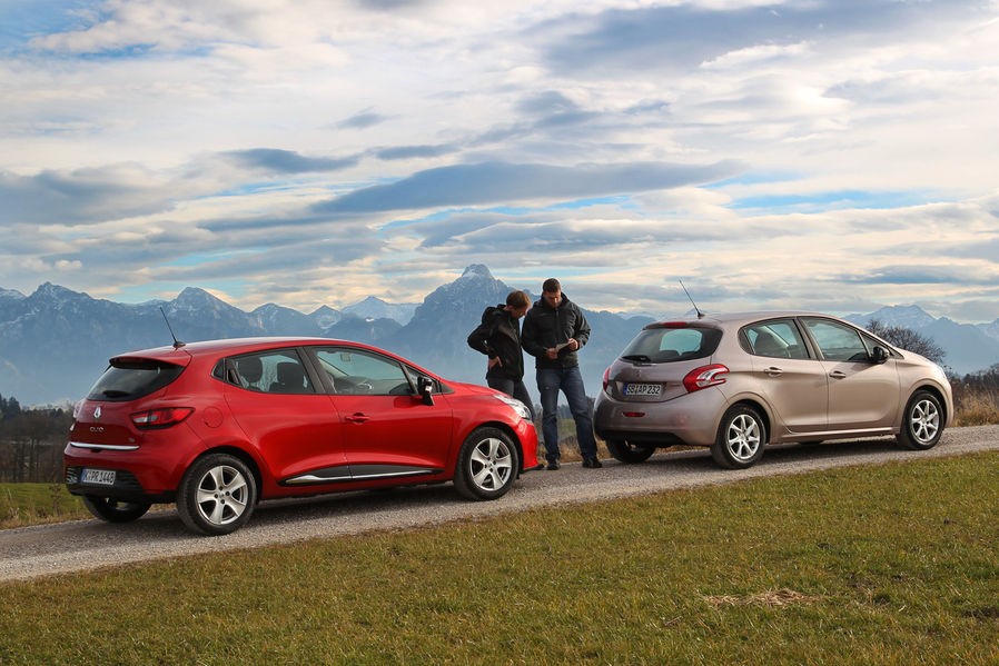 Comparatif Peugeot 208 Active 1.2l VTi 82 - Renault Clio IV 0.9l TCe 90 - 1-002