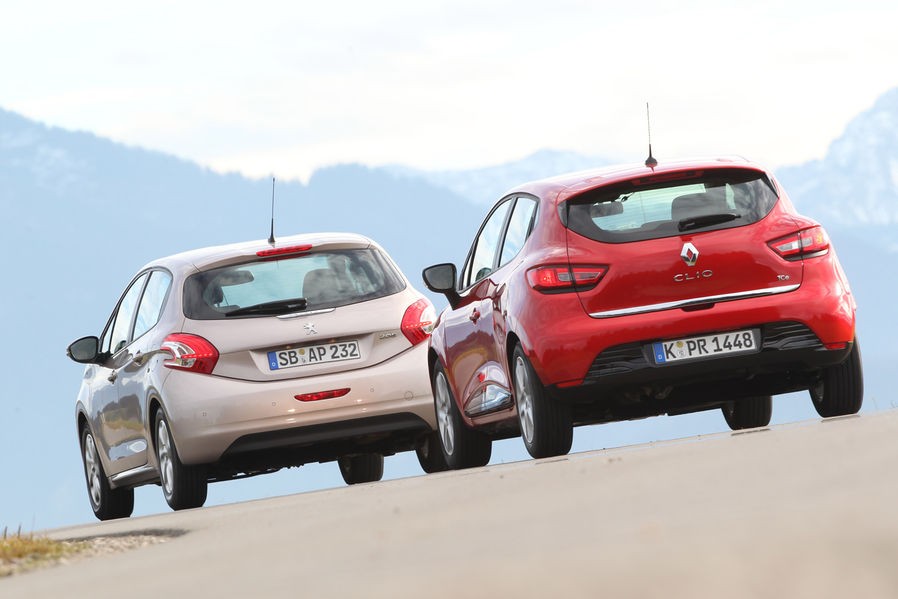 Comparatif Peugeot 208 Active 1.2l VTi 82 - Renault Clio IV 0.9l TCe 90 - 1-003