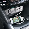 Prises USB et iPhone sur Peugeot 208