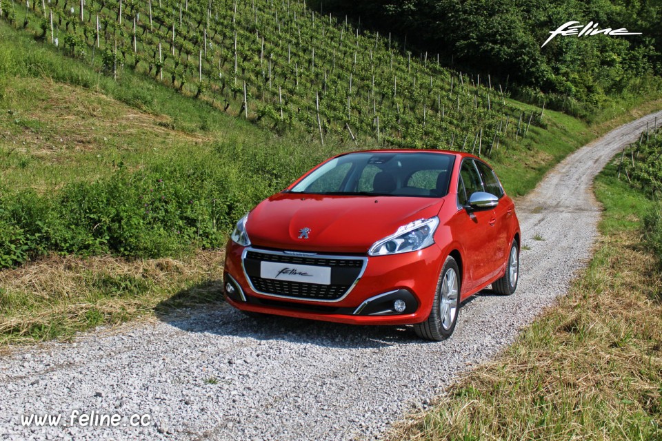 Photo essai Peugeot 208 Business Pack Orange Power restylée (Ma