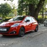 Photo essai Peugeot 208 Allure Orange Power restylée (Mai 2015)