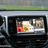 Photo écran tactile multimédia SMEG Peugeot 208 Active Rouge Rubi - 1.2l e-VTi 82 ETG5 - 1-038