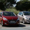 Essai Peugeot 208 Active Rouge Erythrée et 208 Allure Blossom Grey 066