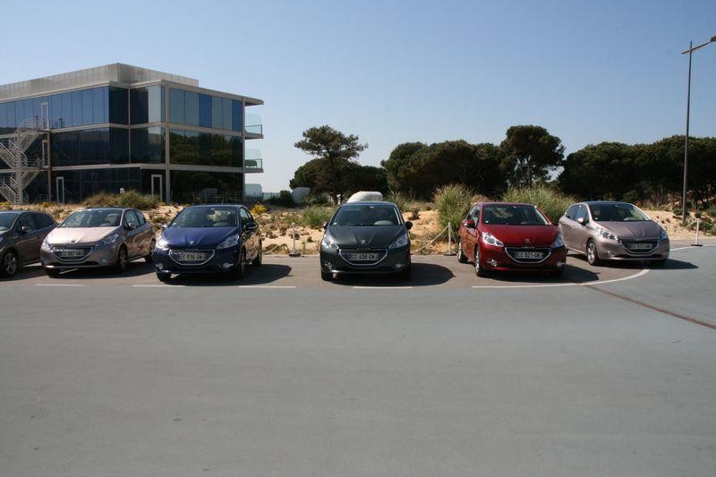Essais de la Peugeot 208 à Cascais au Portugal 067