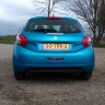 Vue arrière Peugeot 208 Active Bleu Belle-île 1.4 VTi 95 003