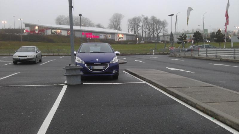Peugeot 208 Bleu Virtuel