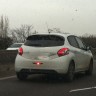 Peugeot 208 Active Blanc Banquise sur l'A13