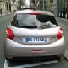 Vue arrière Peugeot 208 e-HDi Blossom Grey 5 portes à Paris