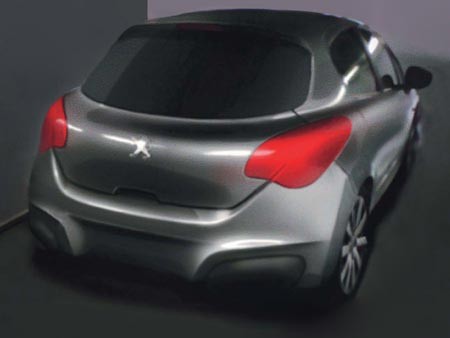 Photo montage Peugeot 208 2
