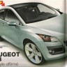 Photo montage Peugeot 208 verte