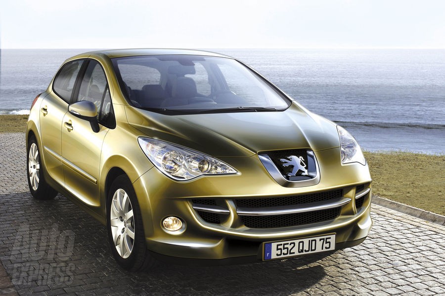 Montage photo Peugeot 208 jaune