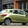 Photomontage Peugeot 208 Jaune Lacerta 2