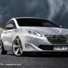 Photo montage Peugeot 208 Blanc