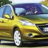 Photo montage Peugeot 208 Berline 5 portes Jaune