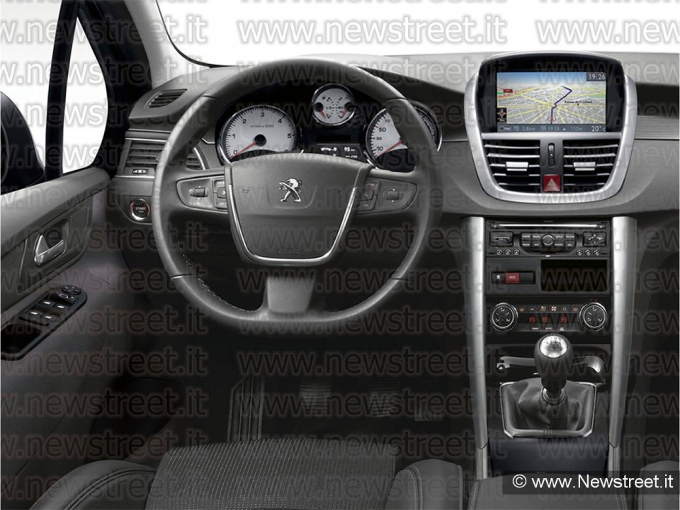 Photo montage Intérieur Peugeot 208 Détail