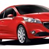 Photomontage Peugeot 208 Rouge