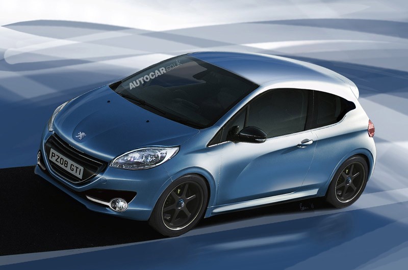 Photomontage Peugeot 208 GTi 