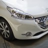 Calandre avant Peugeot 208 Active Blue Lion Blanc Banquise 050