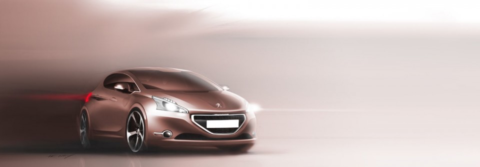 Sketch Peugeot 208 059