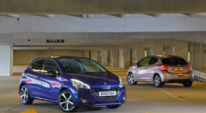 Photos officielles Peugeot 208 UK