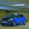 Photo Peugeot 208 Féline 5 portes Bleu Virtuel, version UK (RHD) - 037