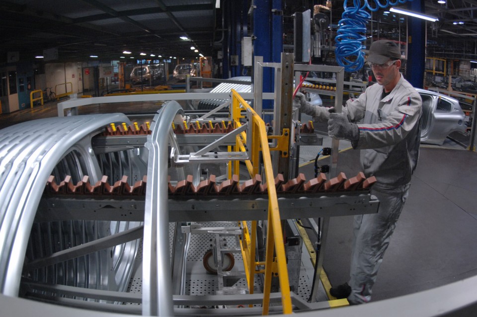 Production de la Peugeot 208 à Poissy - 025