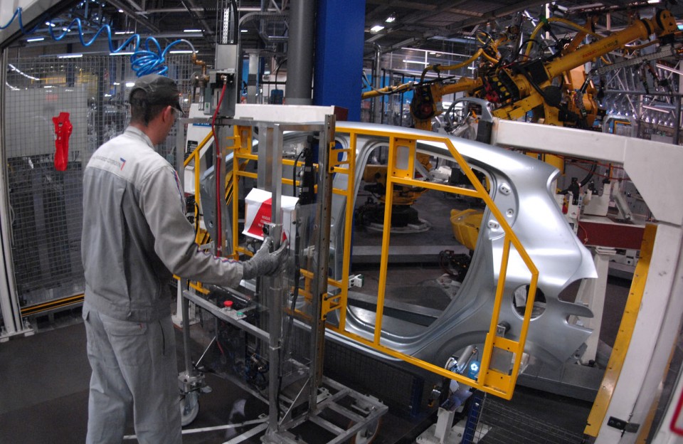 Production de la Peugeot 208 à Poissy - 026