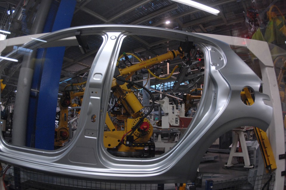 Production de la Peugeot 208 à Poissy - 027