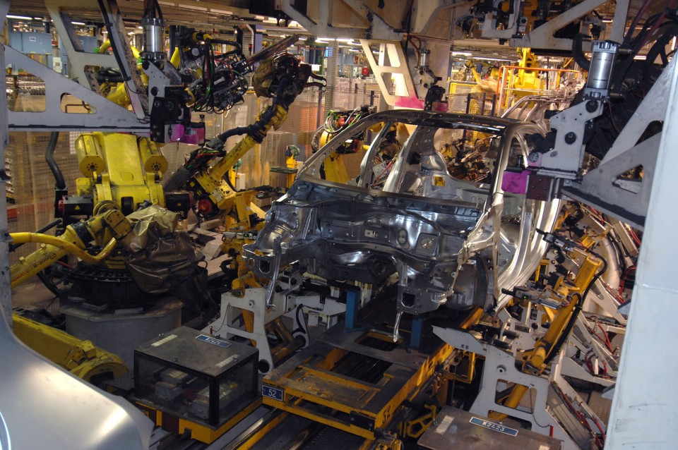 Production de la Peugeot 208 à Poissy - 039