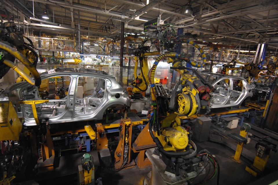 Production de la Peugeot 208 à Poissy - 041