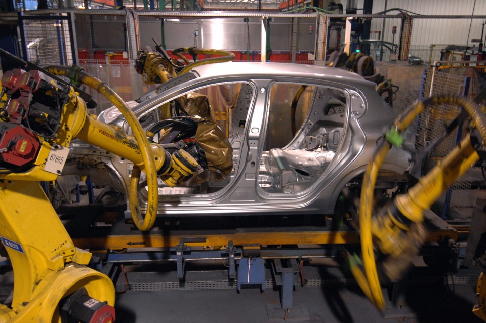 Production de la Peugeot 208 à Poissy - 044