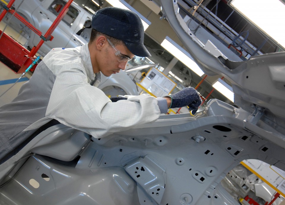 Production de la Peugeot 208 à Poissy - 049