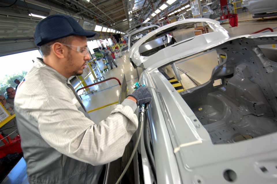 Production de la Peugeot 208 à Poissy - 051