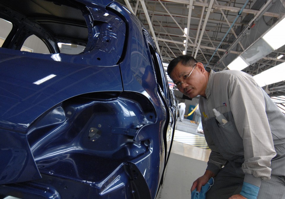 Production de la Peugeot 208 à Poissy - 069