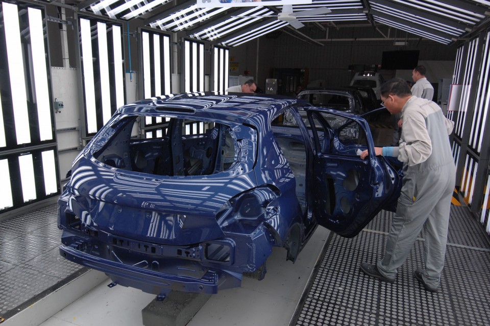 Production de la Peugeot 208 à Poissy - 071