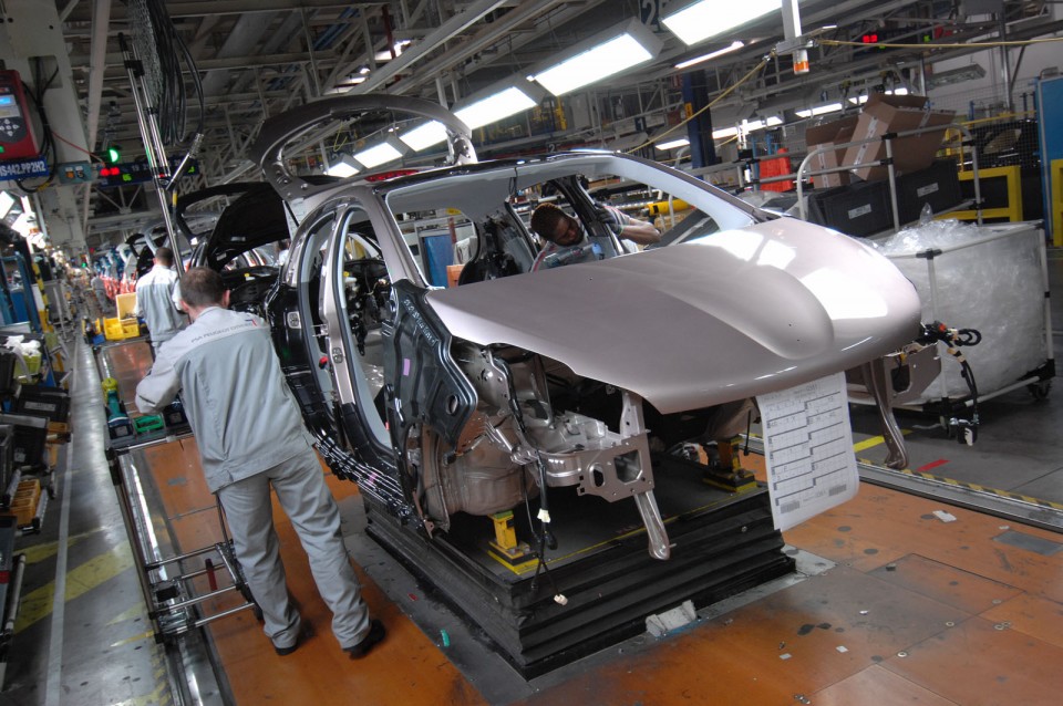 Production de la Peugeot 208 à Poissy - 072