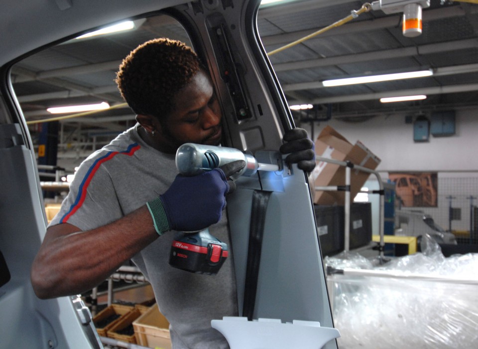 Production de la Peugeot 208 à Poissy - 073