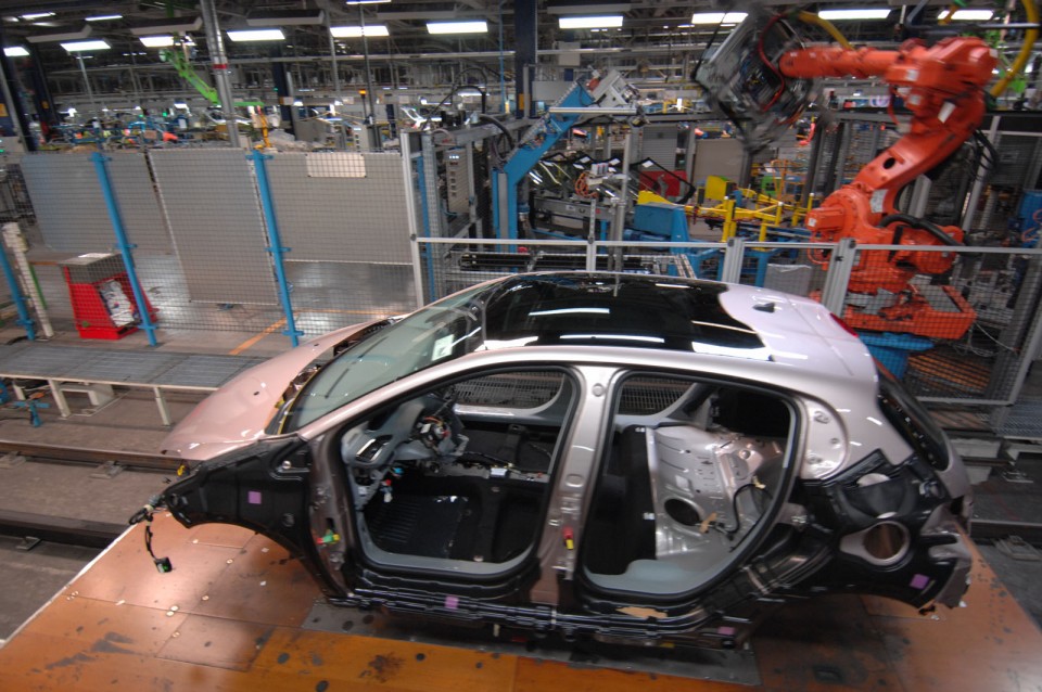 Production de la Peugeot 208 à Poissy - 085