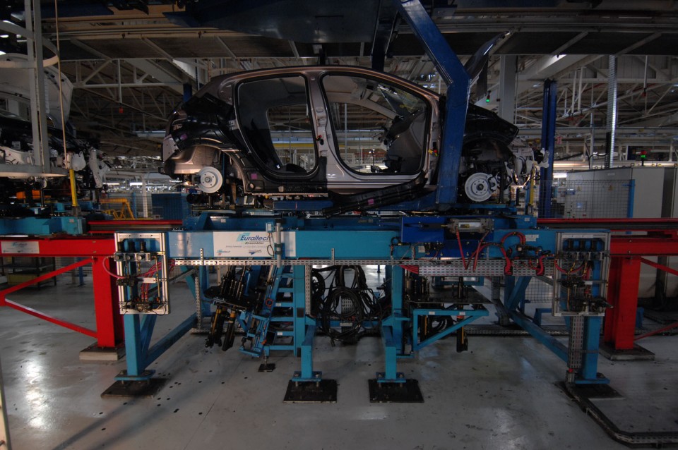 Production de la Peugeot 208 à Poissy - 088