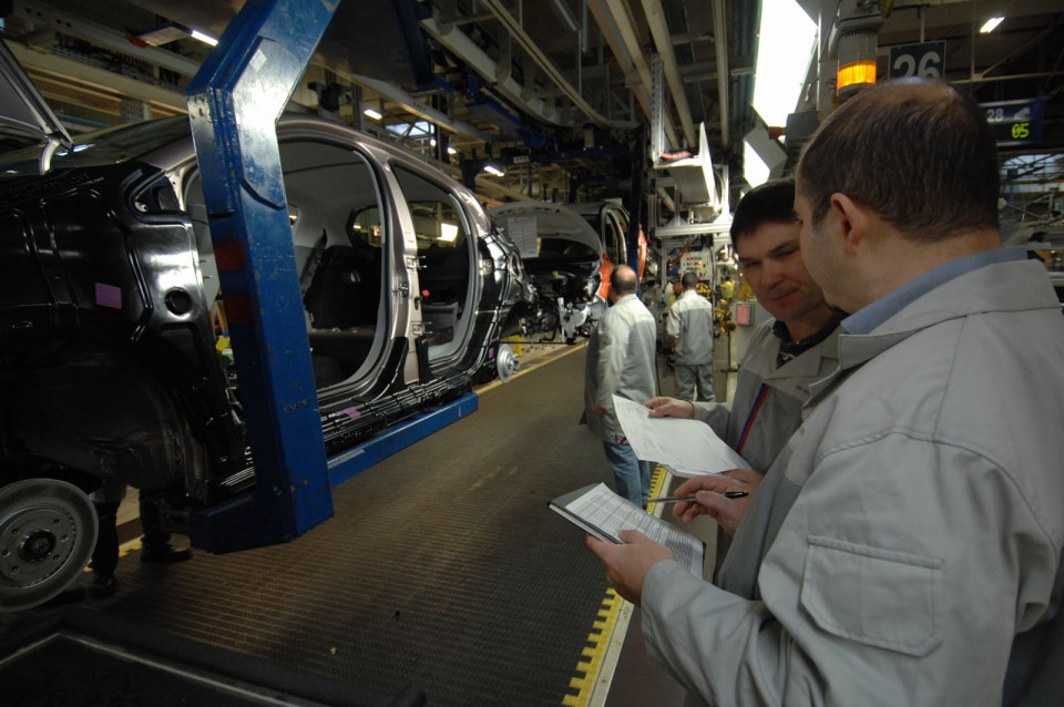 Production de la Peugeot 208 à Poissy - 089